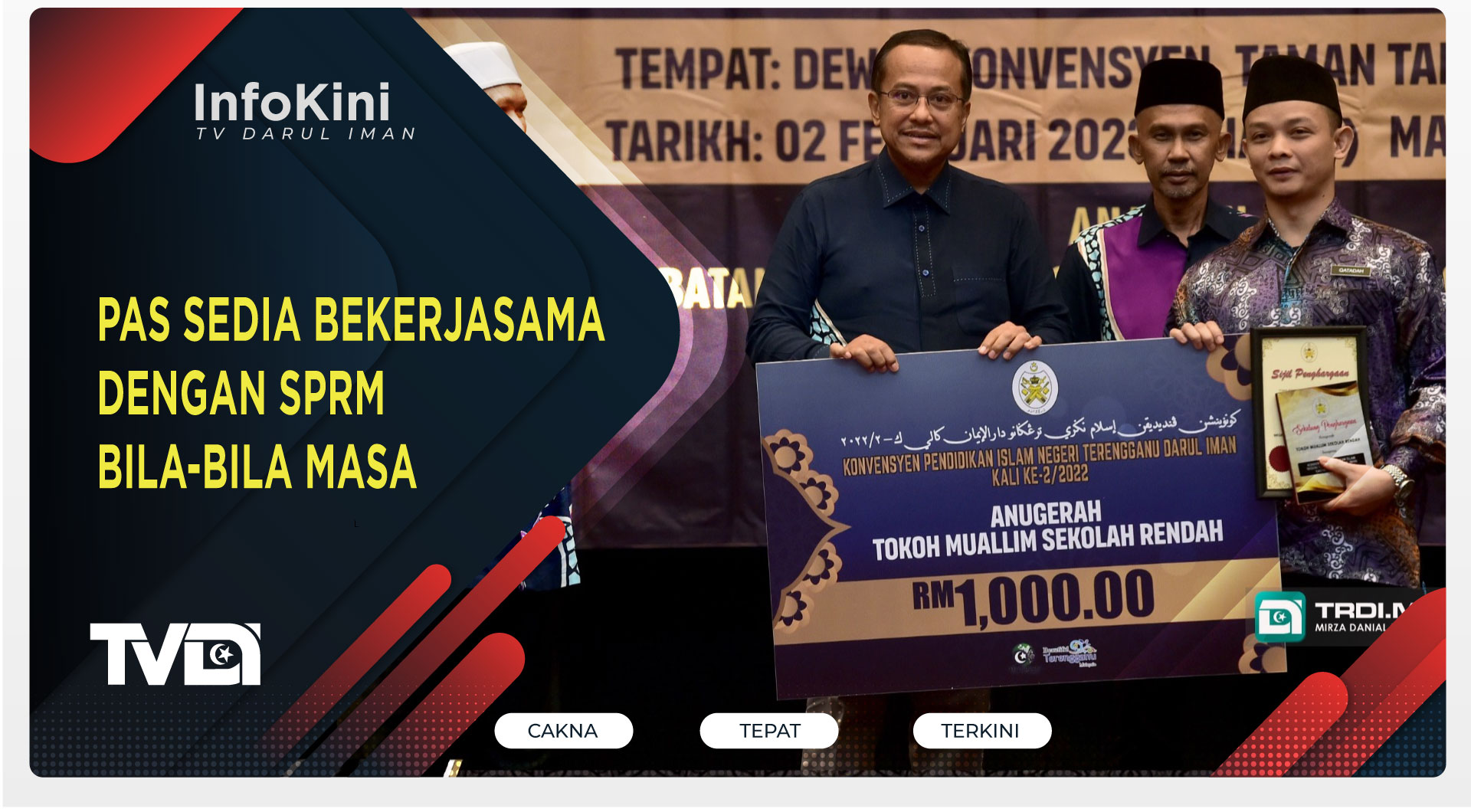 PAS Sedia Bekerjasama Dengan SPRM Bila-bila Masa