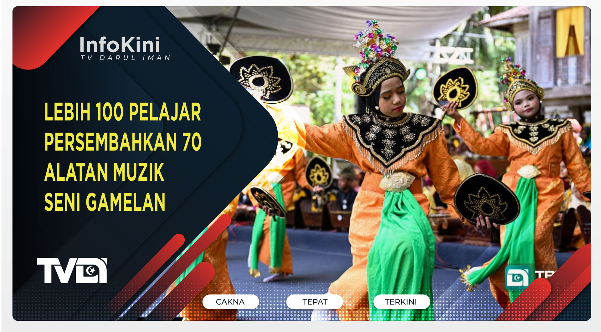 Lebih 100 Pelajar Persembahkan 70 Alatan Muzik Seni Gamelan