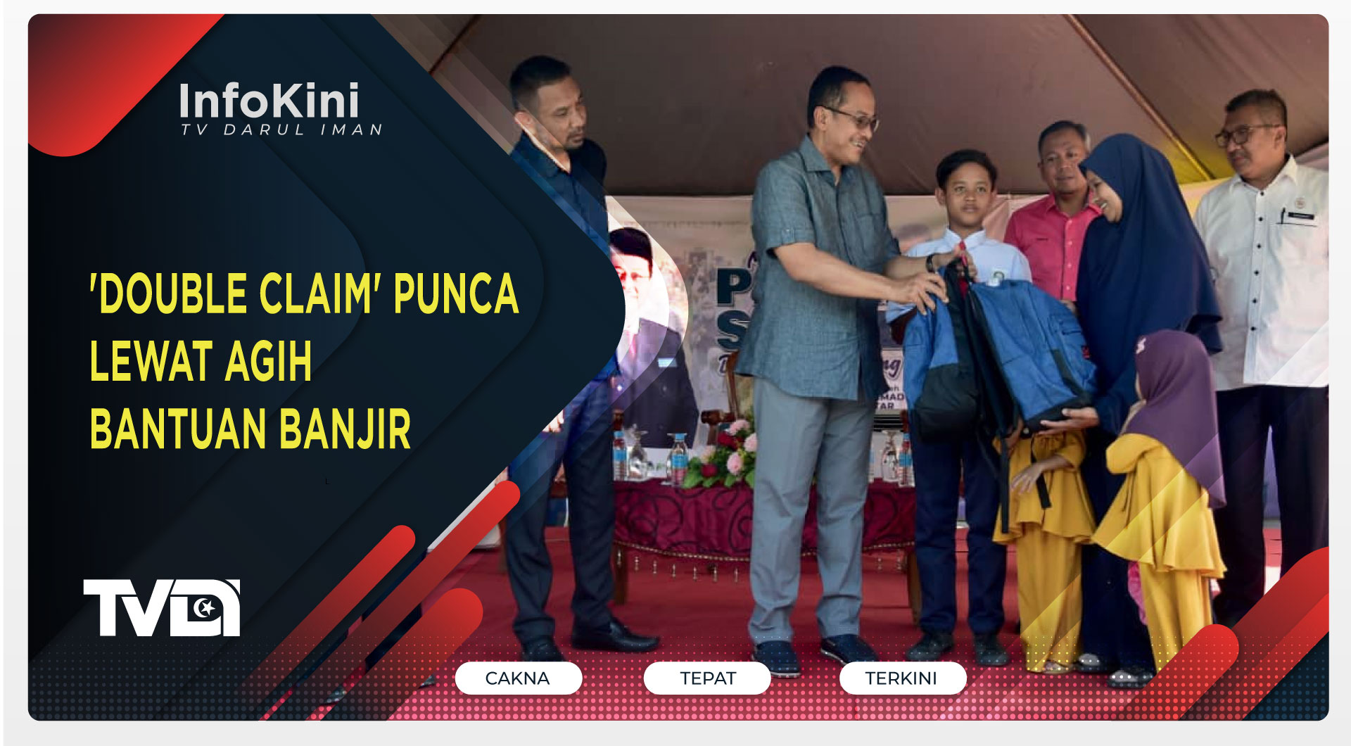 'Double Claim' Punca Lewat Agih Bantuan Banjir