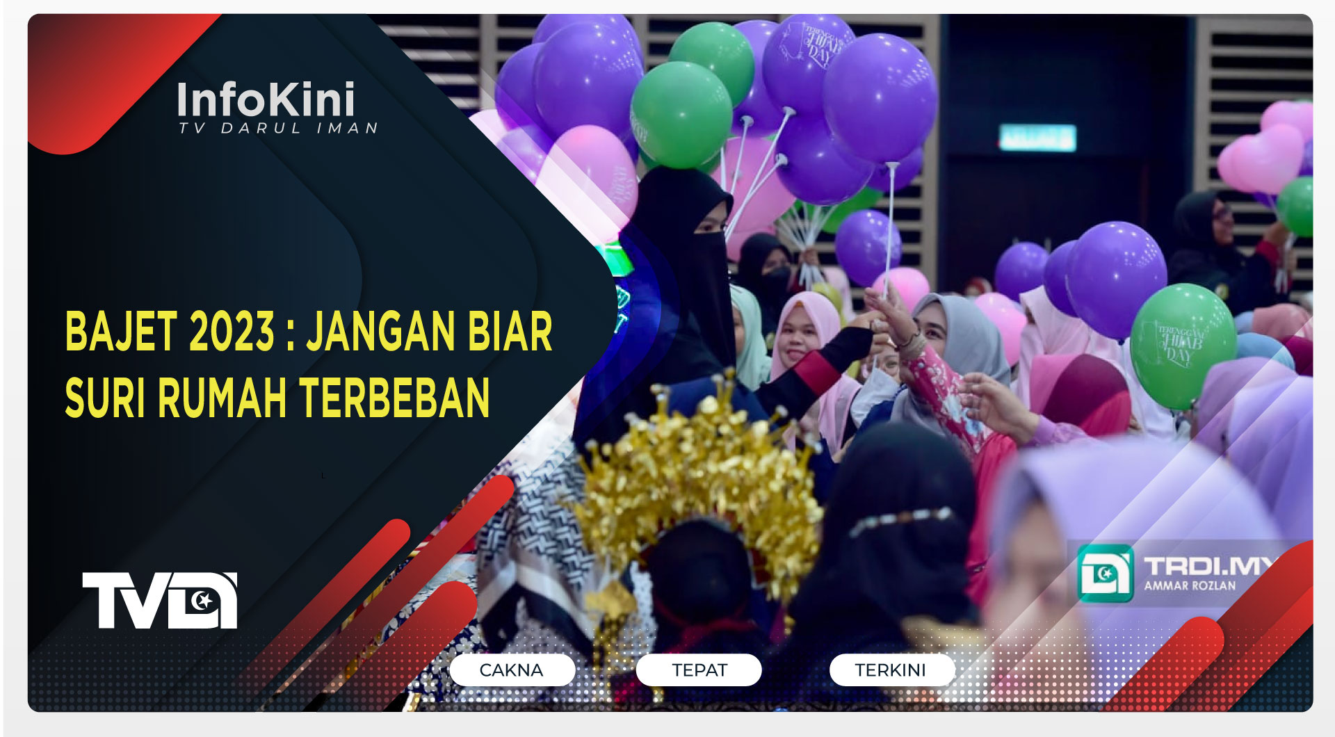 Bajet 2023 : Jangan Biar Suri Rumah Terbeban