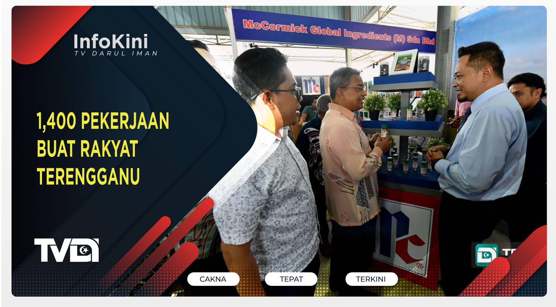 1,400 Pekerjaan Buat Rakyat Terengganu