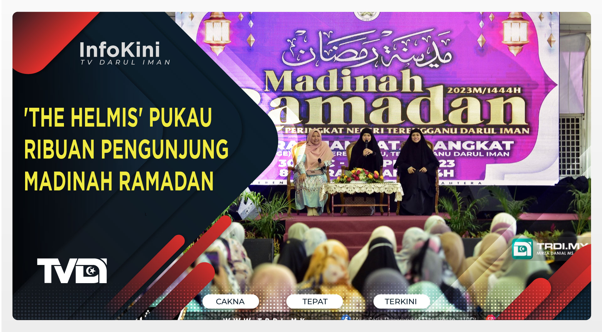 'The Helmis' Pukau Ribuan Pengunjung Madinah Ramadan