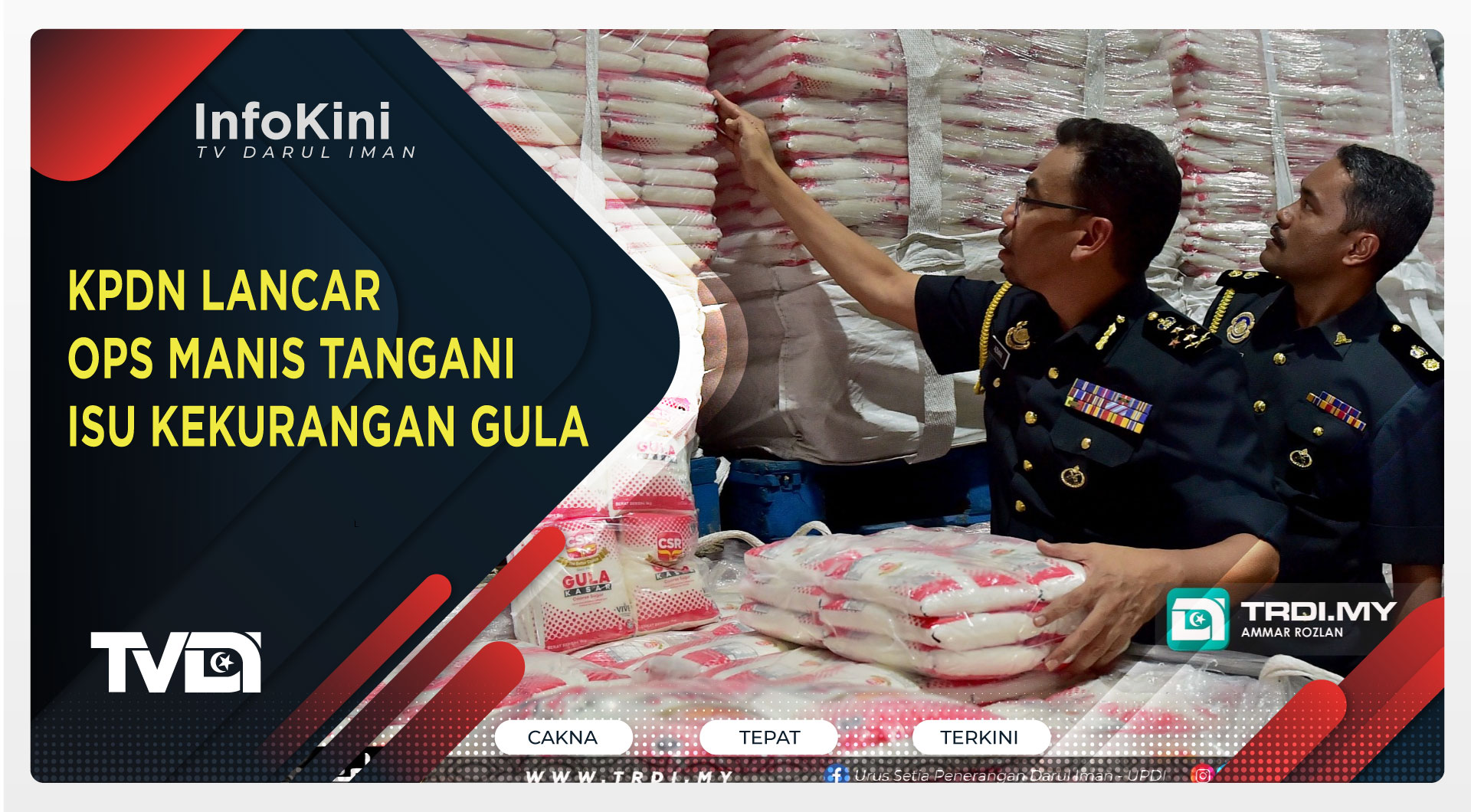 KPDN Lancar Ops Manis Tangani Isu Kekurangan Gula