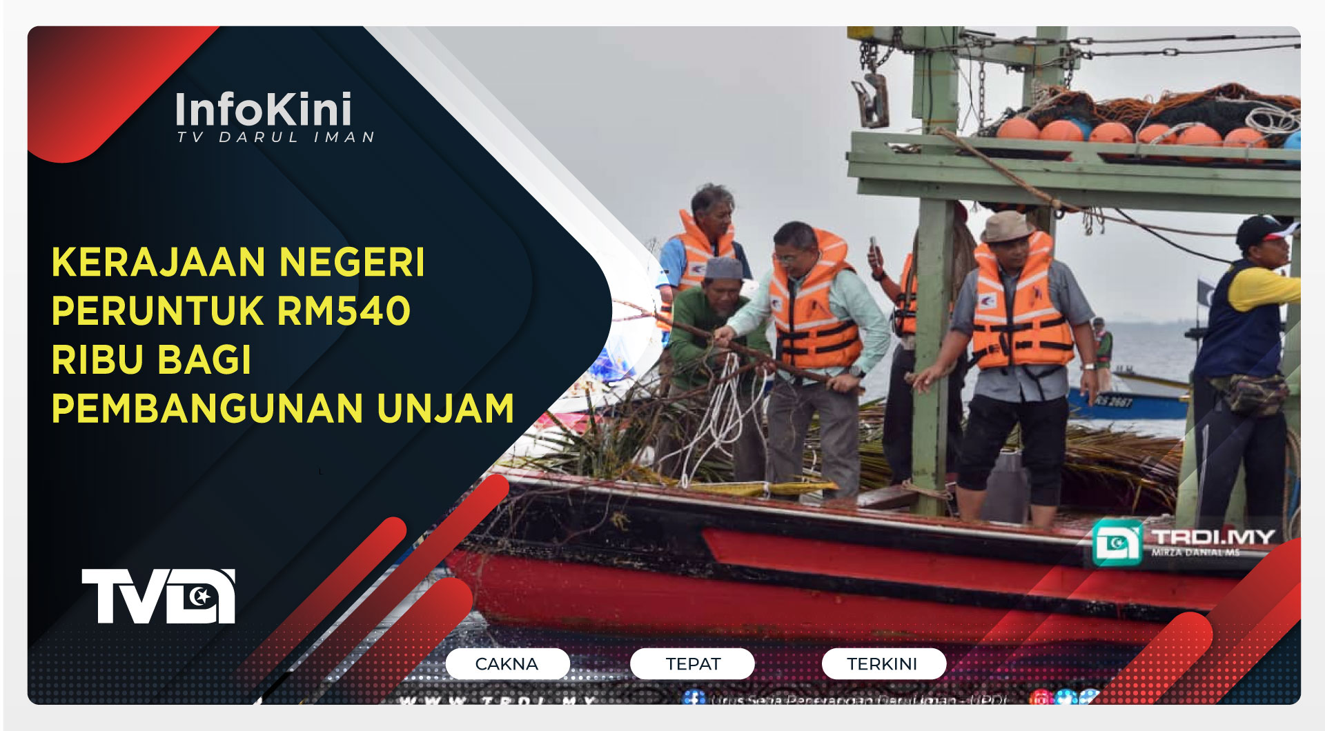 Kerajaan Negeri Peruntuk RM540 Ribu Bagi Pembangunan Unjam