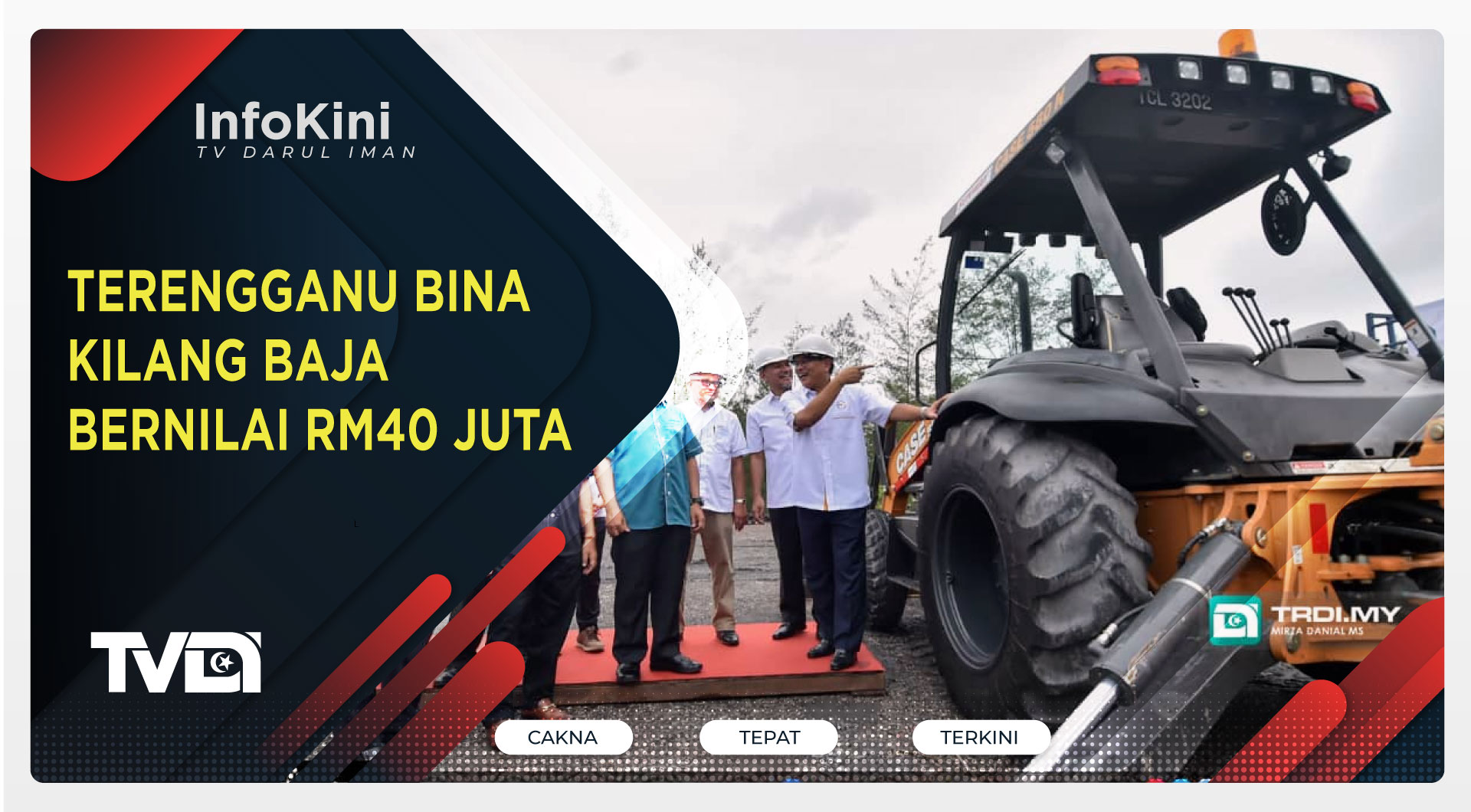 Terengganu Bina Kilang Baja Bernilai RM40 Juta
