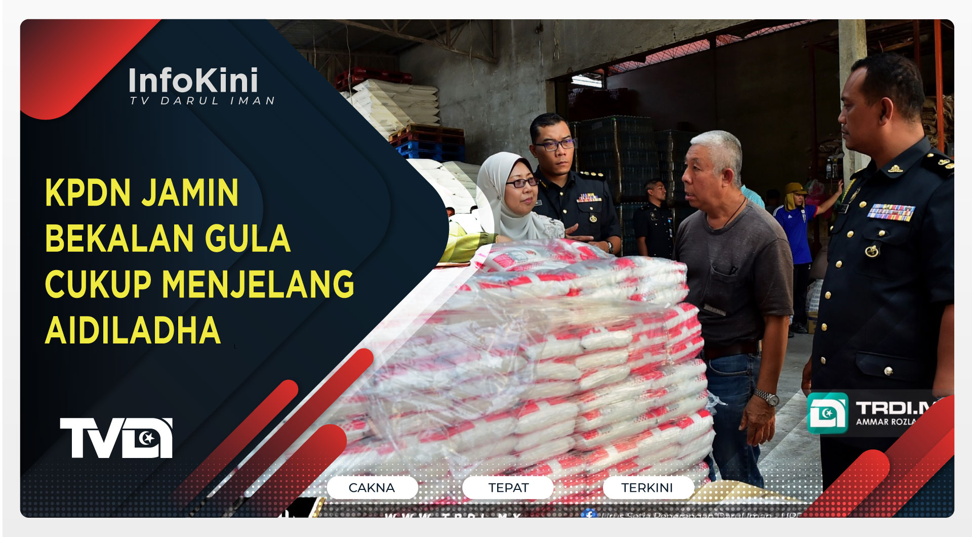 KPDN Jamin Bekalan Gula Cukup Menjelang Aidiladha