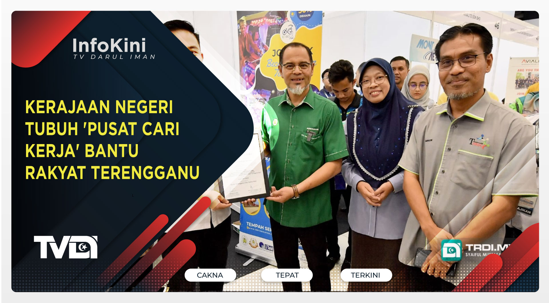 Kerajaan Negeri Tubuh 'Pusat Cari Kerja' Bantu Rakyat Terengganu