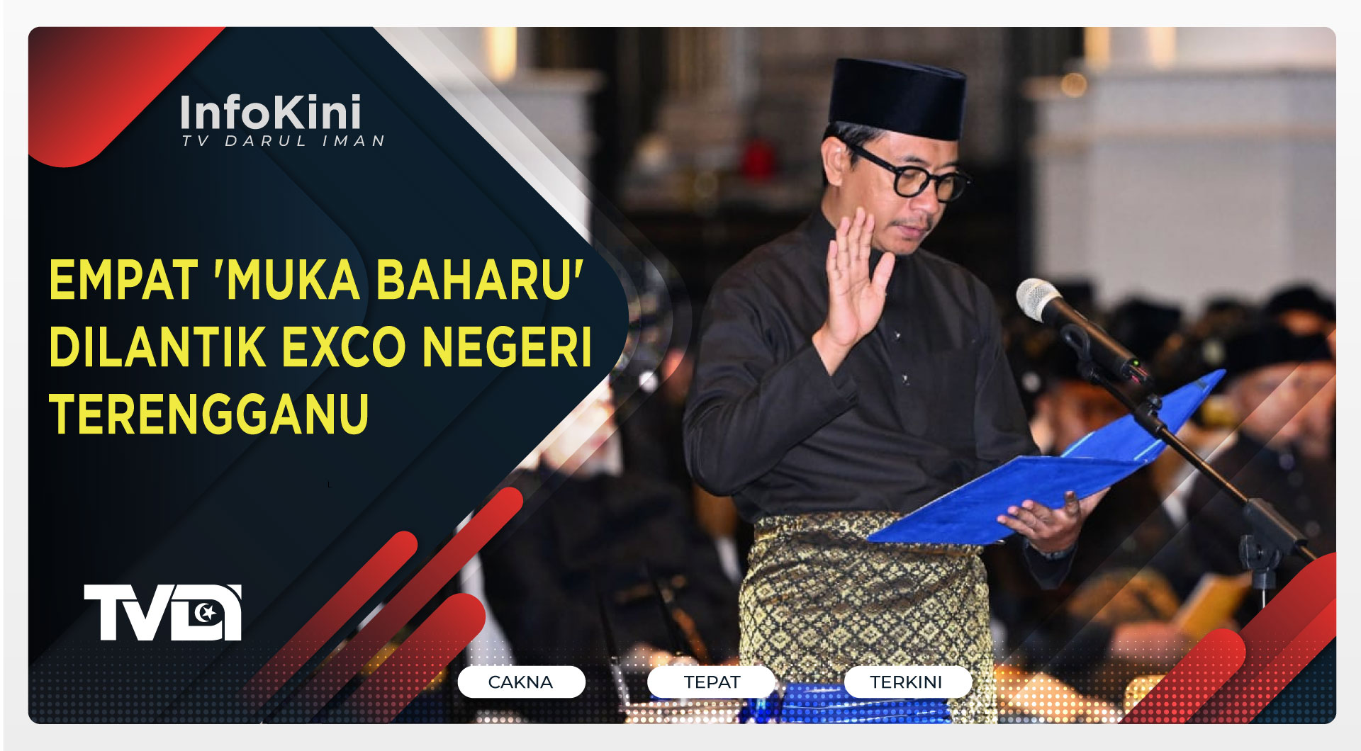 Empat 'Muka Baharu' Dilantik Exco Negeri Terengganu