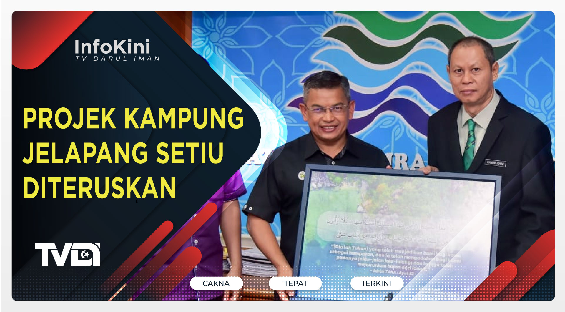 Projek Kampung Jelapang Setiu Diteruskan