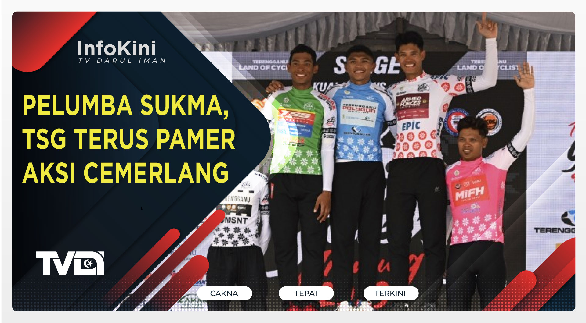 Pelumba SUKMA, TSG Terus Pamer Aksi Cemerlang