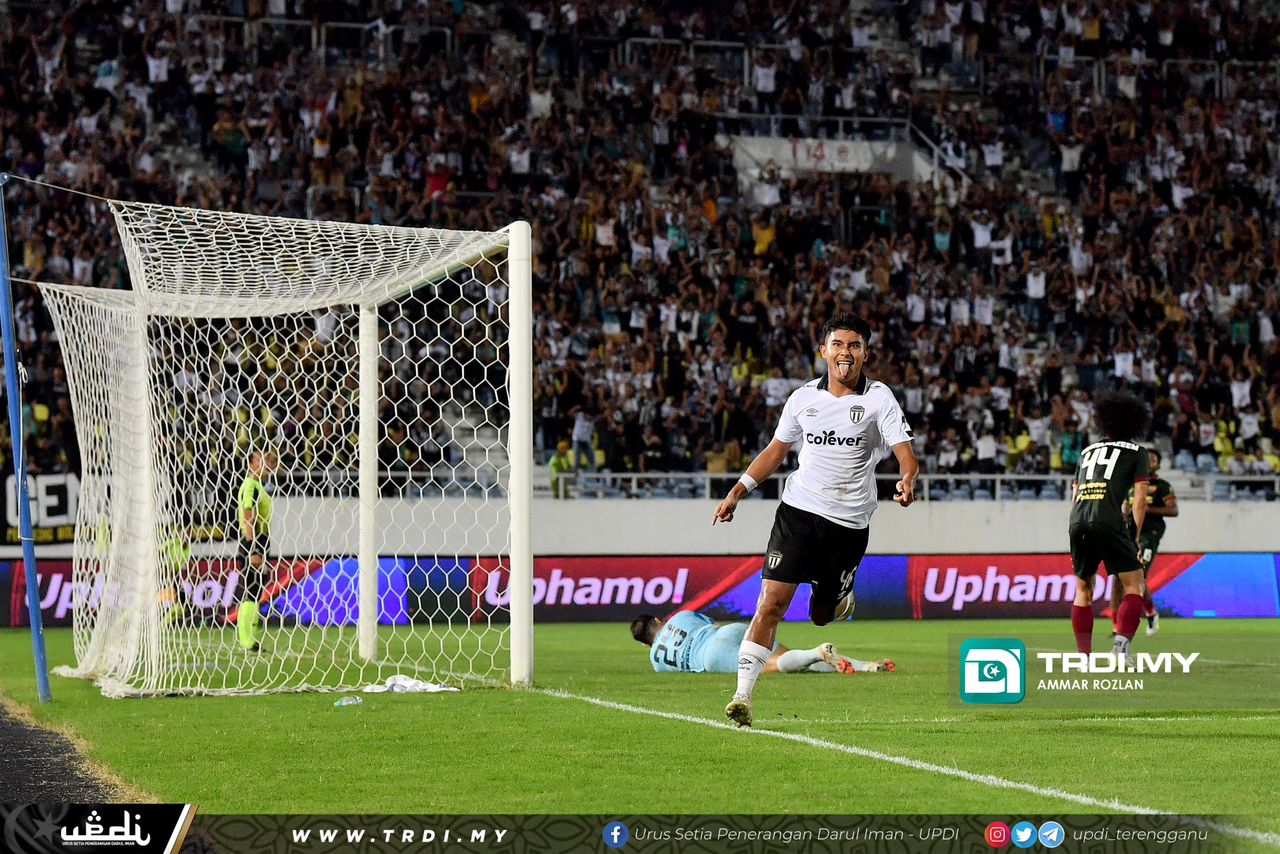 Jaringan Sulung Syahmi Bantu Terengganu FC Menang Selesa