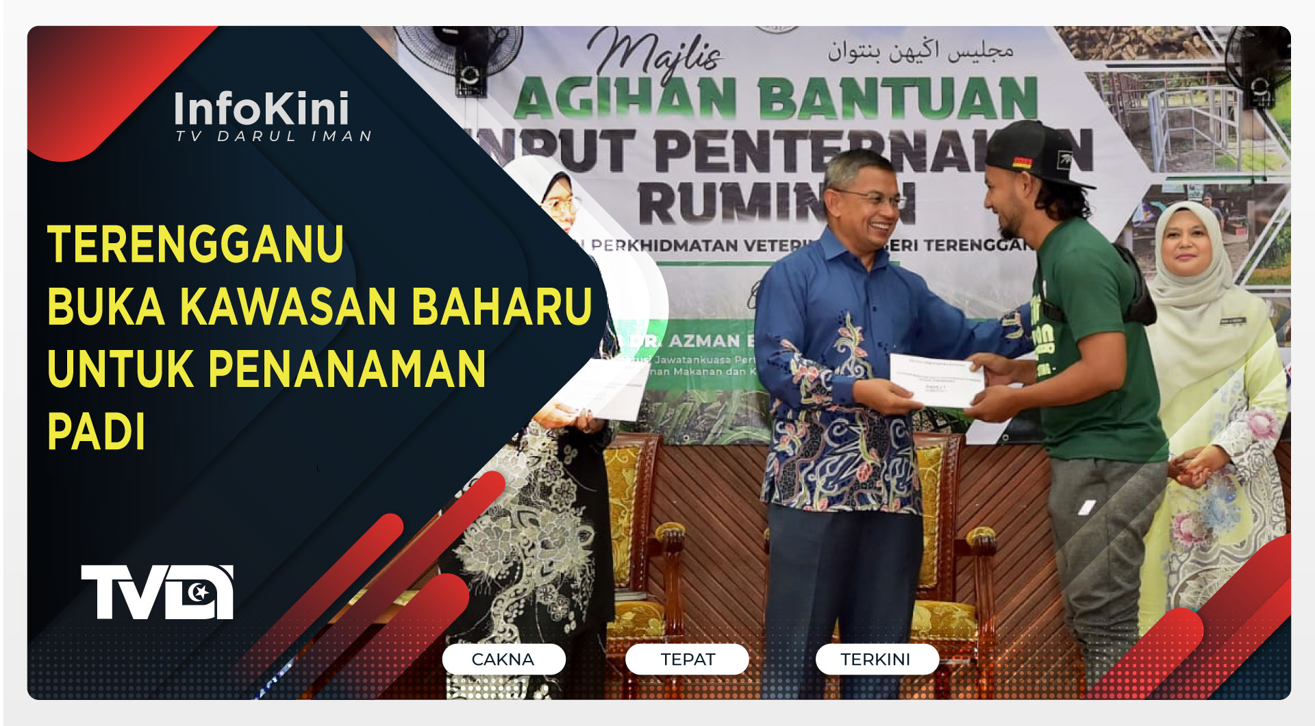 Terengganu Buka Kawasan Baharu Untuk Penanaman Padi