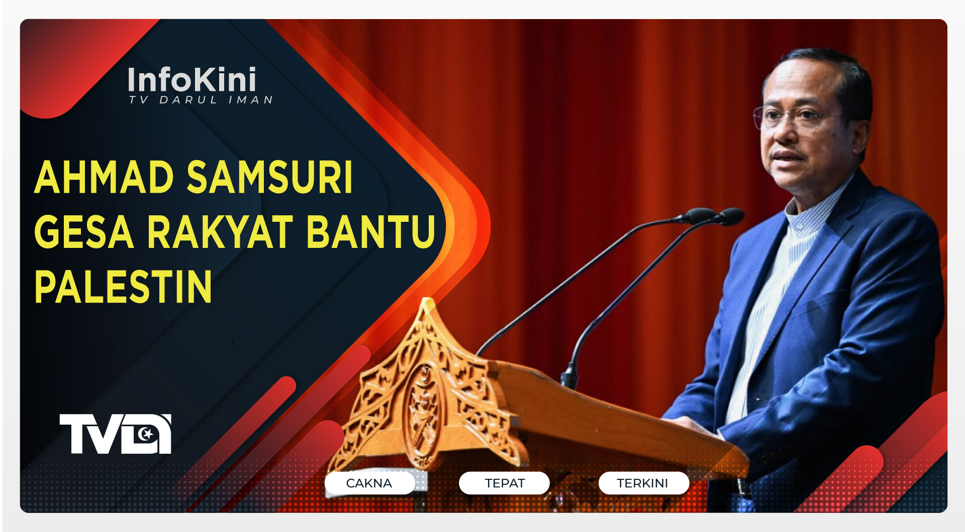 Ahmad Samsuri Gesa Rakyat Bantu Palestin