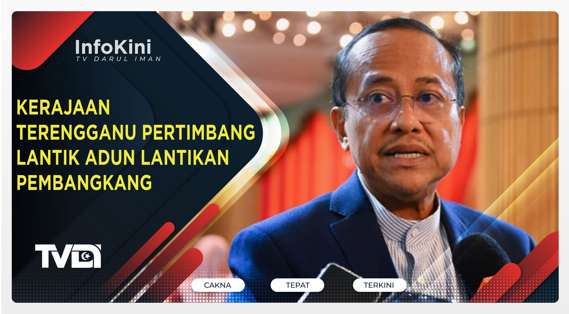 Kerajaan Terengganu Pertimbang Lantik ADUN Lantikan Pembangkang