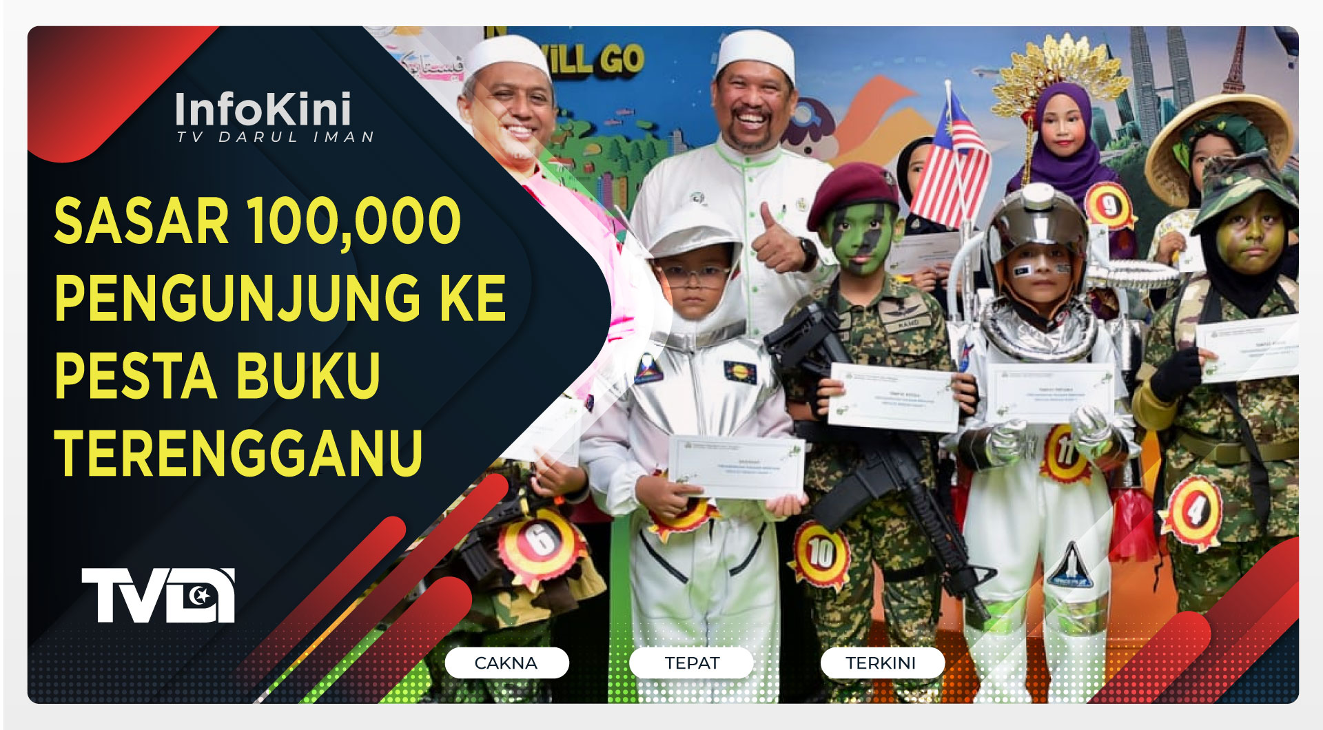 Sasar 100,000 Pengunjung ke Pesta Buku Terengganu