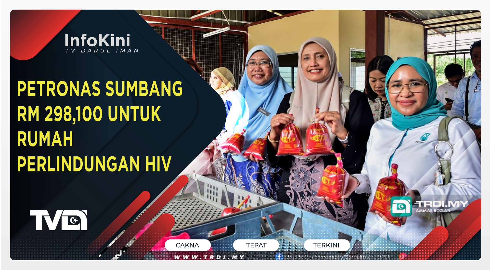 PETRONAS Sumbang RM 298,100 Untuk Rumah Perlindungan HIV
