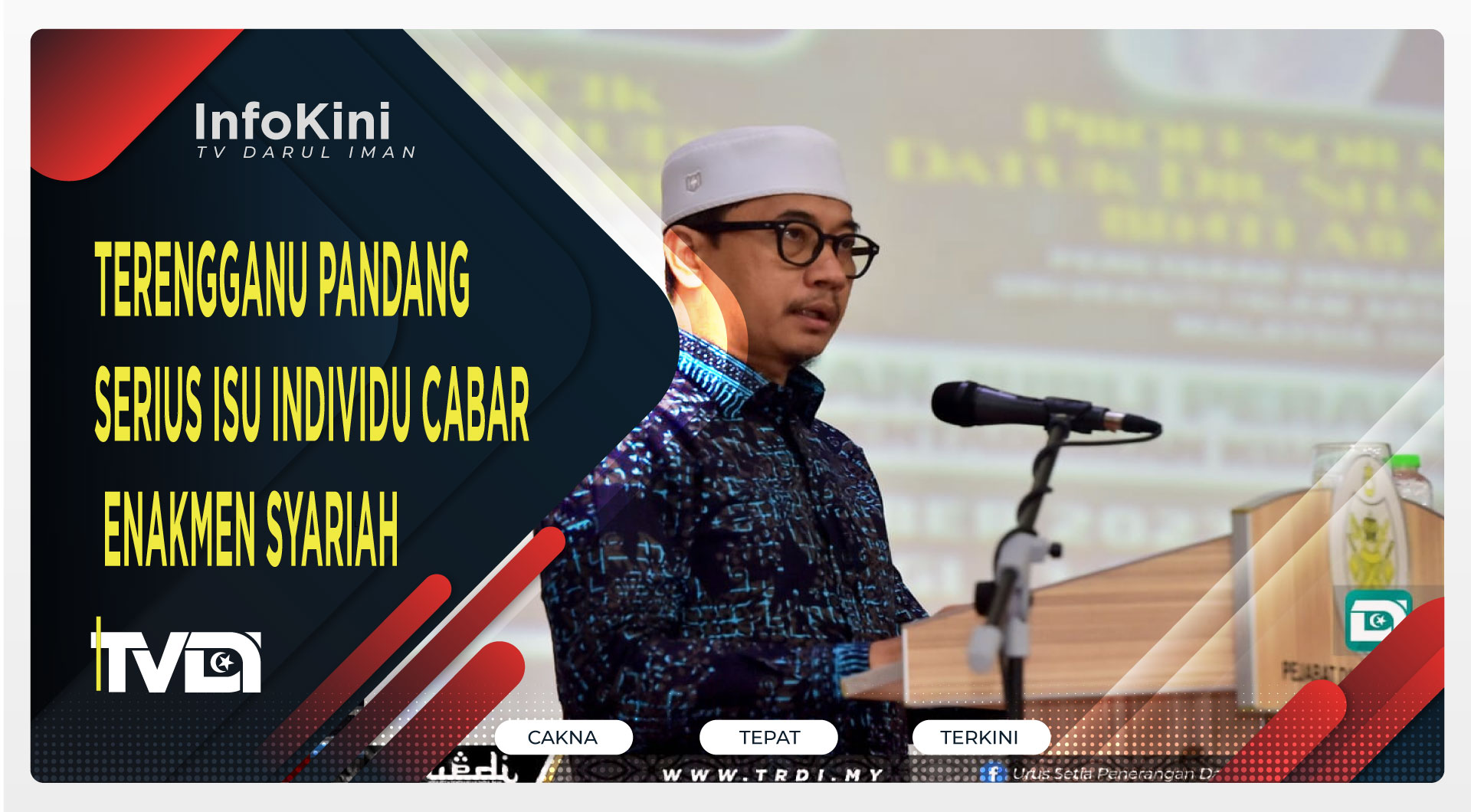 Terengganu Pandang Serius Isu Individu Cabar Enakmen Syariah