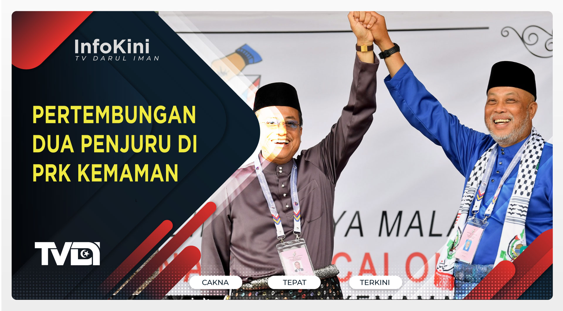Pertembungan Dua Penjuru di PRK Kemaman