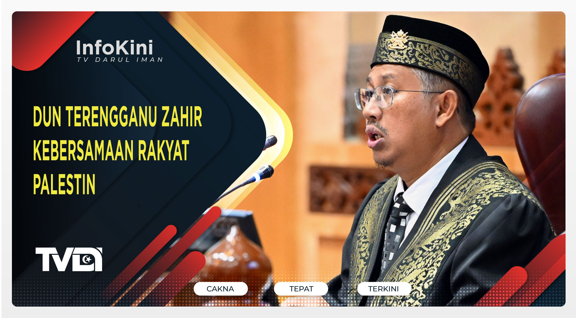 DUN Terengganu Zahir Kebersamaan Rakyat Palestin