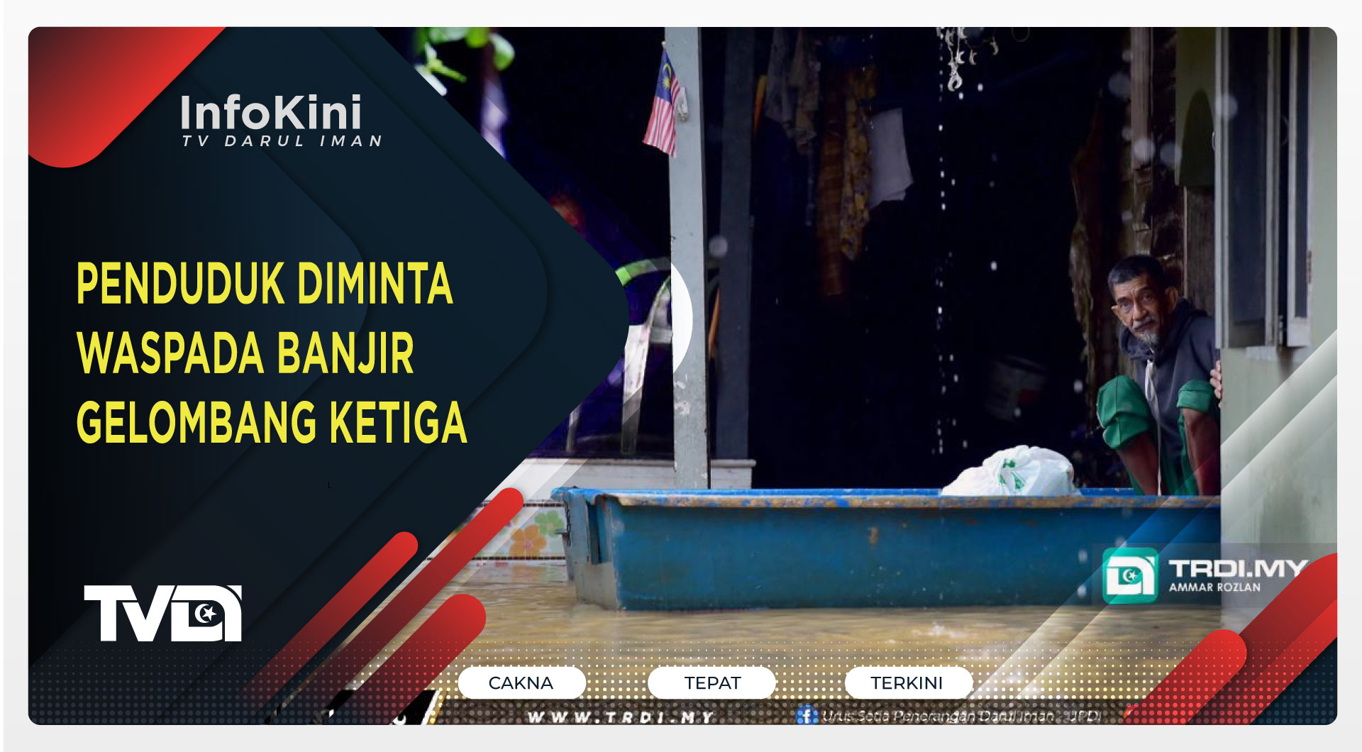 Penduduk Diminta Waspada Banjir Gelombang Ketiga
