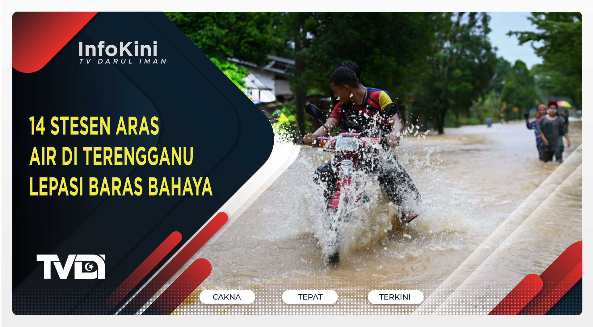14 Stesen Aras Air Di Terengganu Lepasi Baras Bahaya