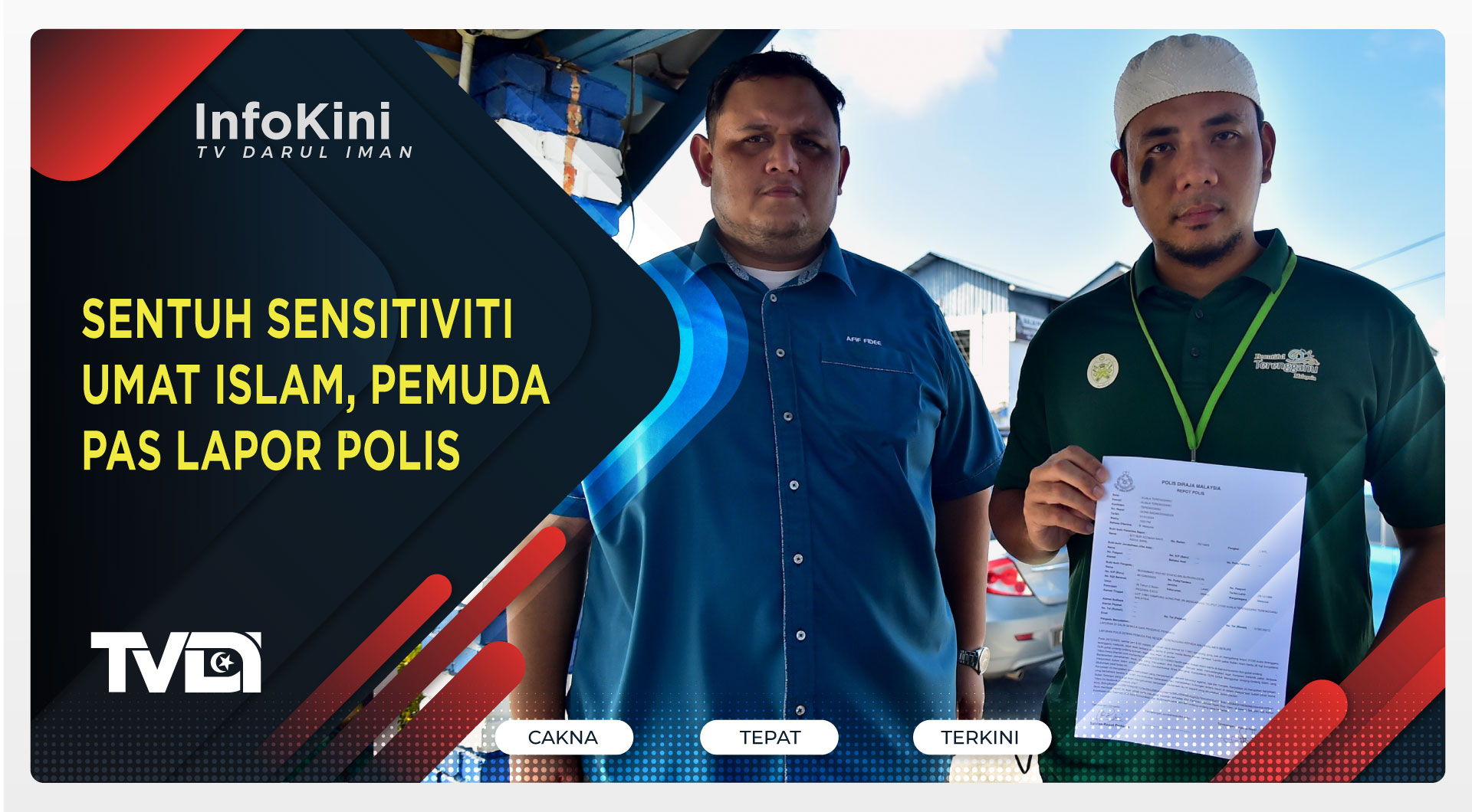 Sentuh Sensitiviti Umat Islam, Pemuda PAS Lapor Polis