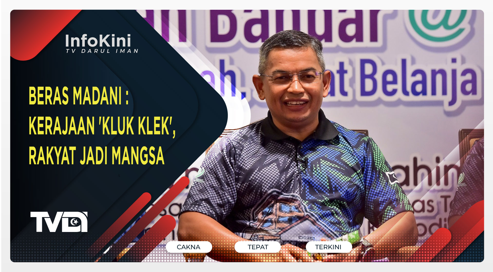 Beras Madani : Kerajaan 'Kluk Klek', Rakyat Jadi Mangsa