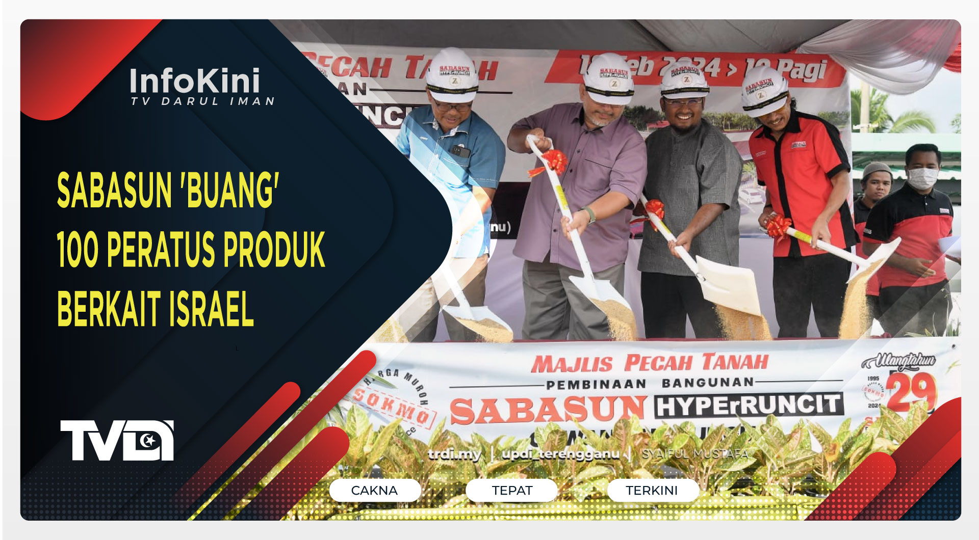 Sabasun 'Buang' 100 Peratus Produk Berkait Israel