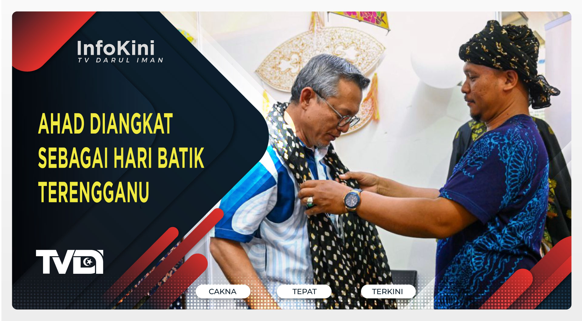 Ahad Diangkat Sebagai Hari Batik Terengganu