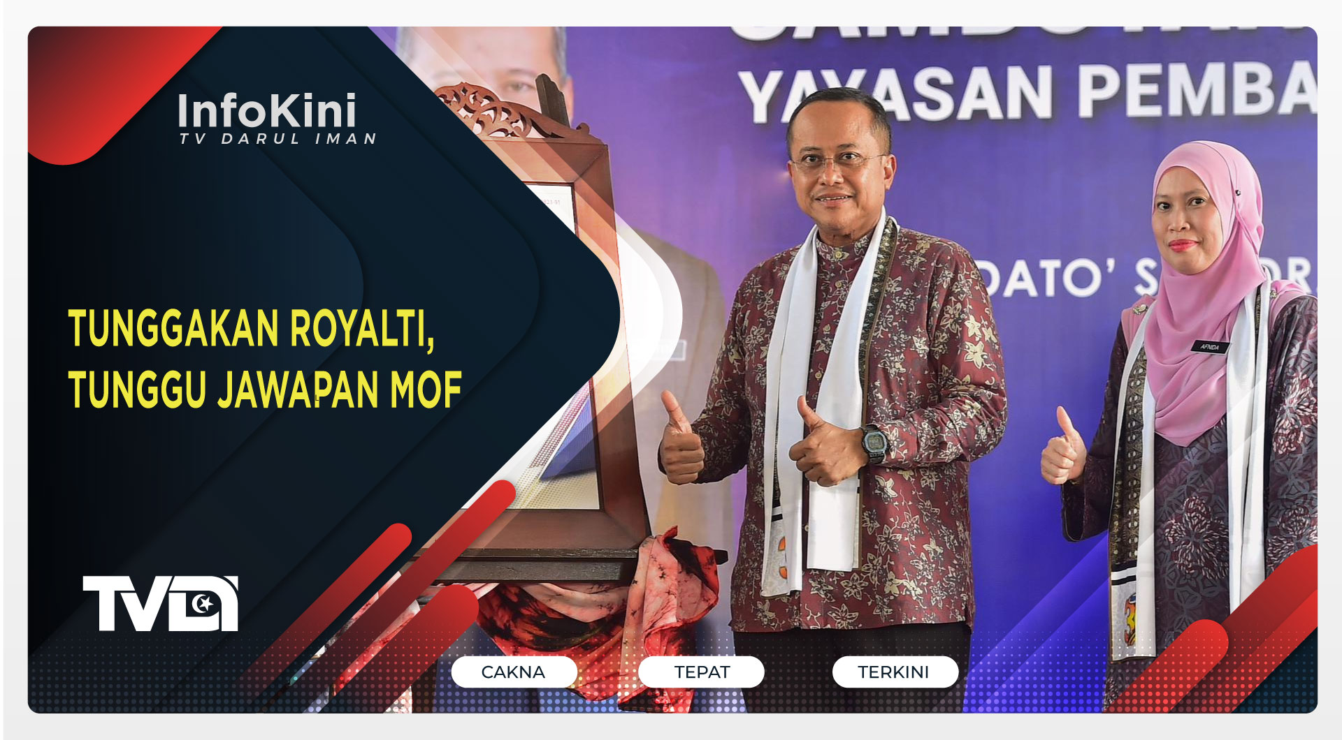 Tunggakan Royalti, Tunggu Jawapan MOF