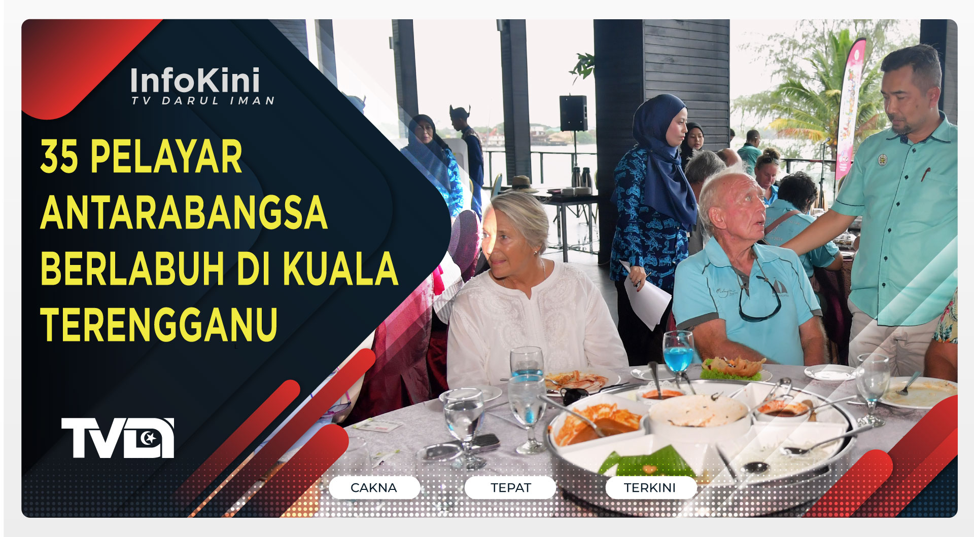 35 Pelayar Antarabangsa Berlabuh di Kuala Terengganu