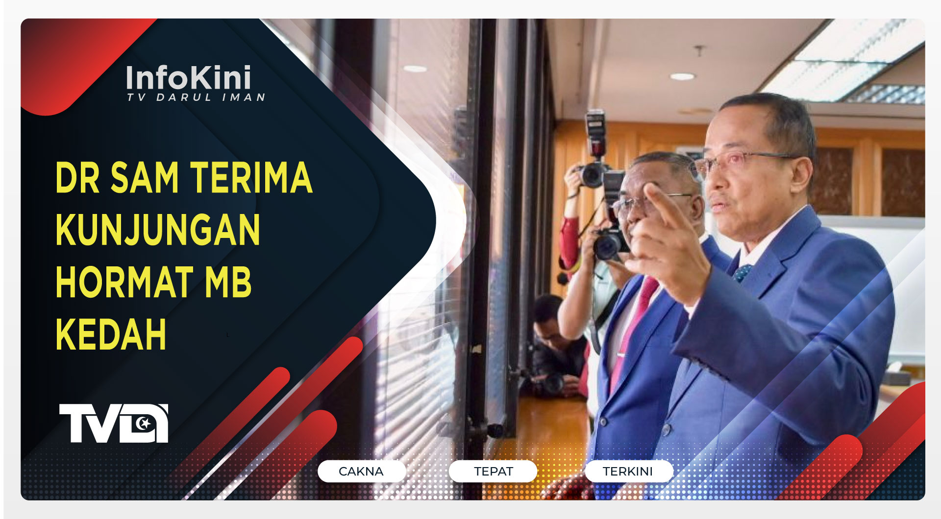 Dr Sam Terima Kunjungan Hormat MB Kedah