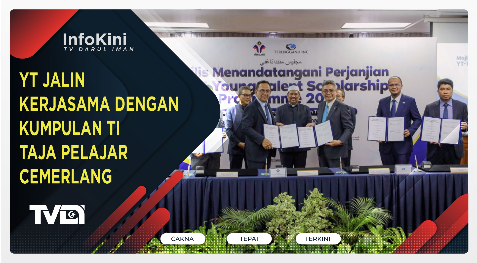 YT Jalin Kerjasama Dengan Kumpulan TI Taja Pelajar Cemerlang