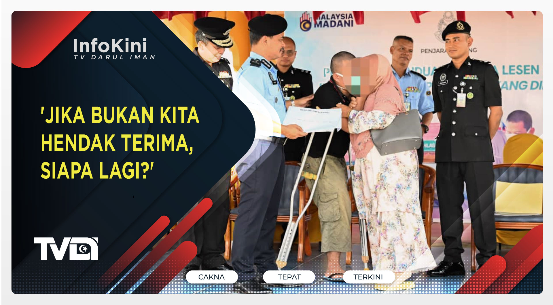 'Jika Bukan Kita Hendak Terima, Siapa Lagi?'