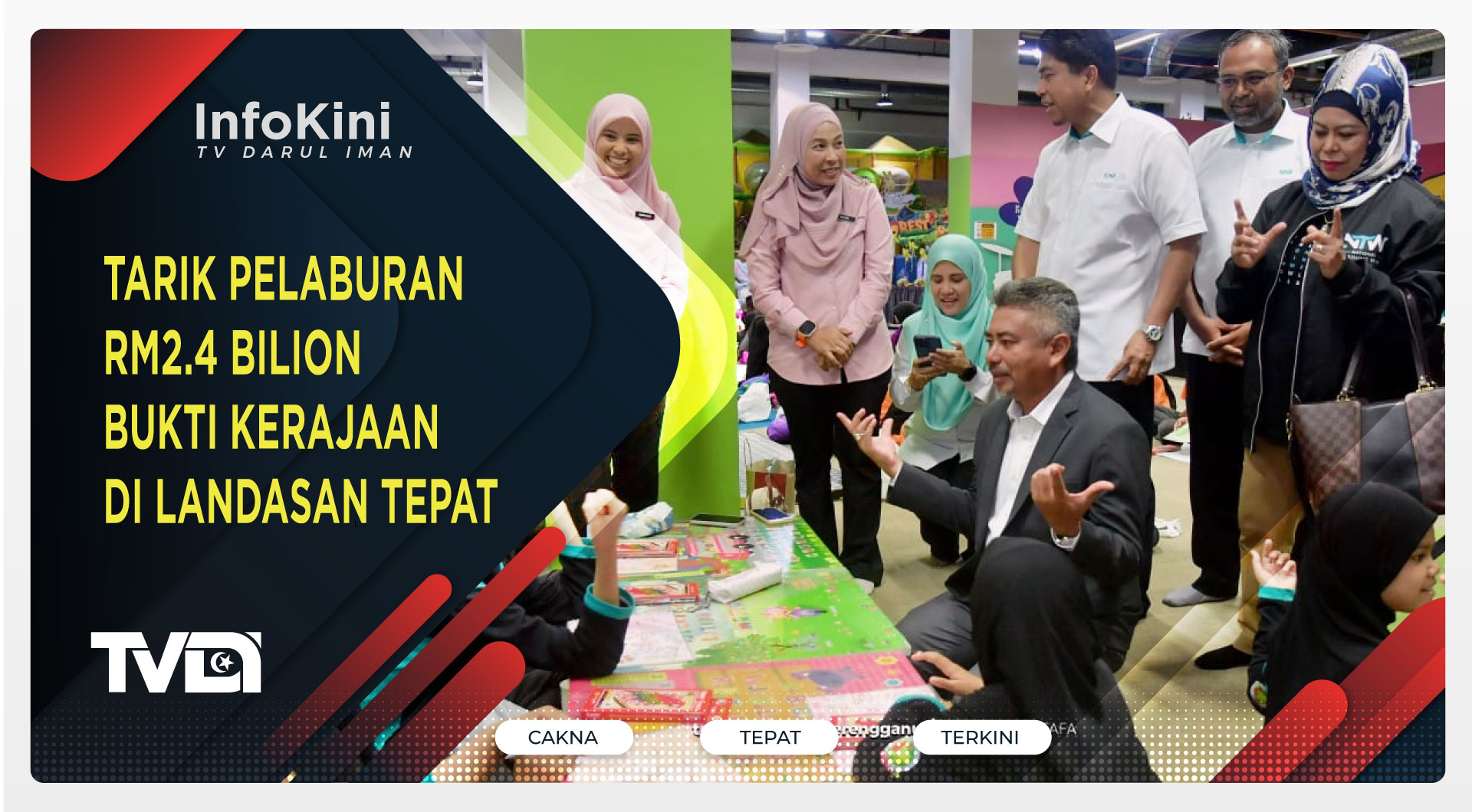 Tarik Pelaburan RM2.4 Bilion Bukti Kerajaan di Landasan Tepat