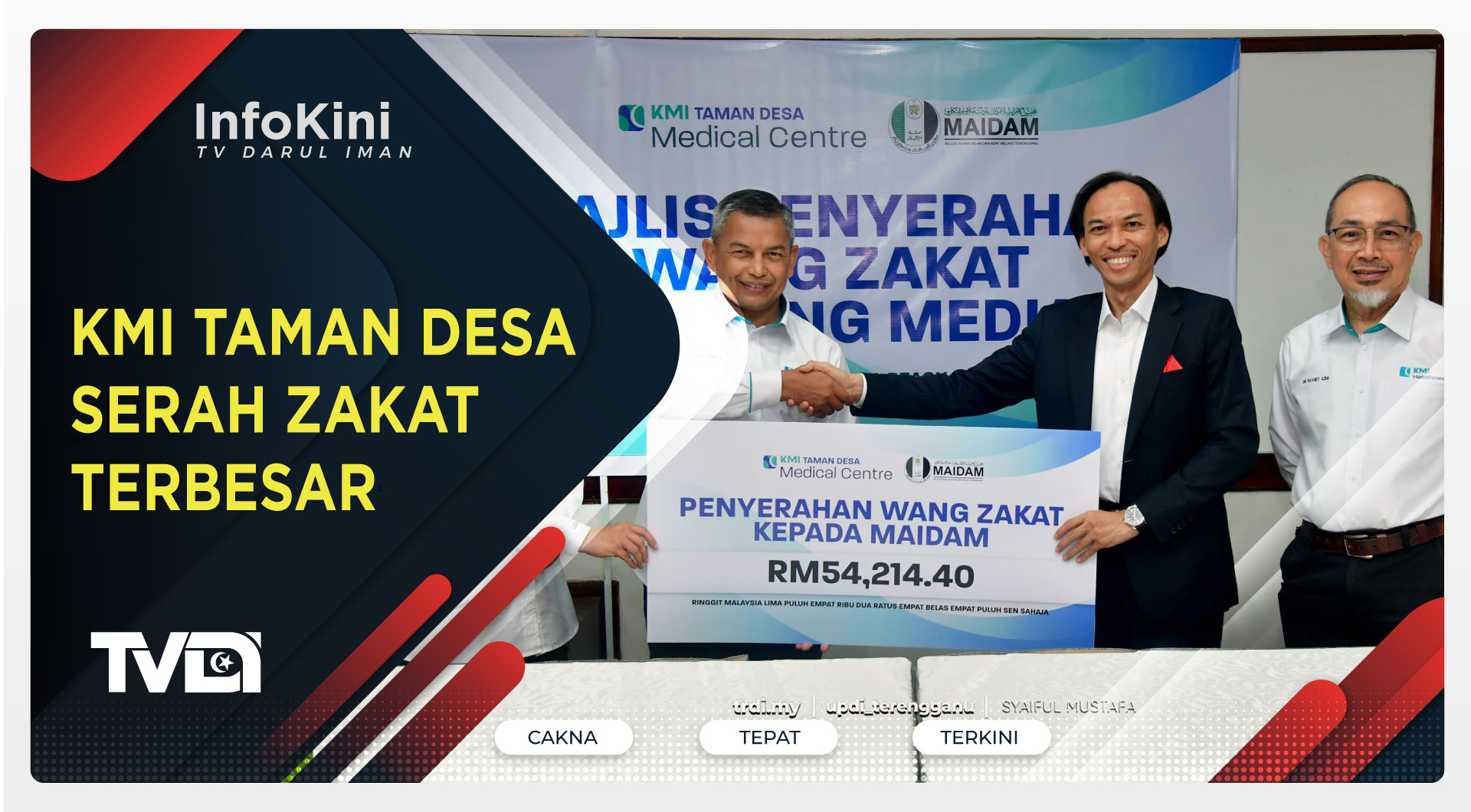 KMI Taman Desa Serah Zakat Terbesar