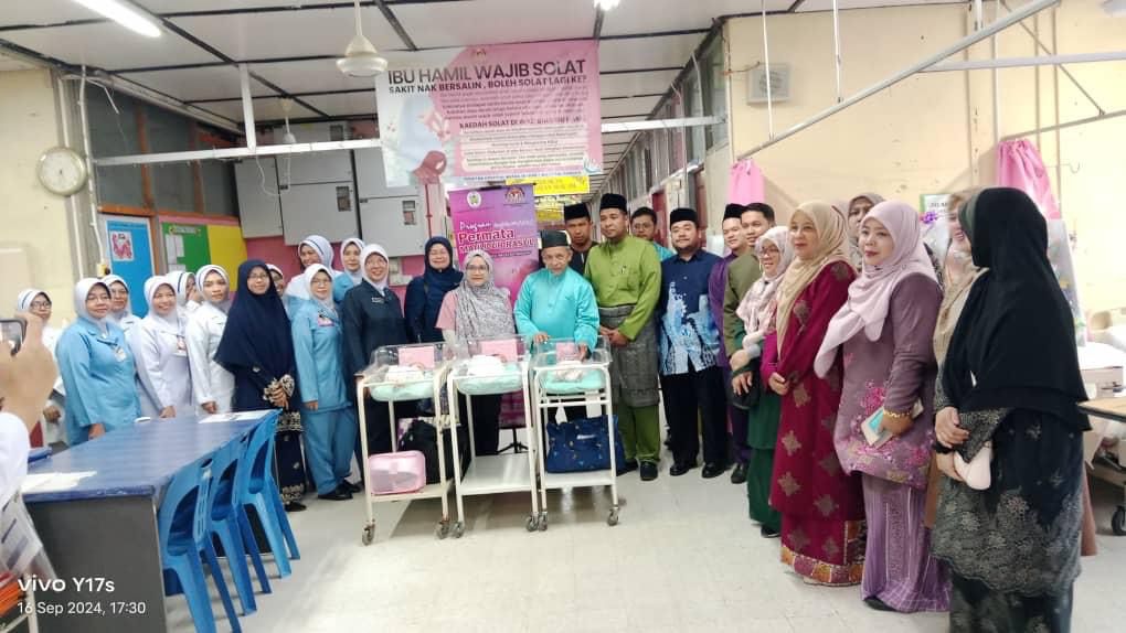 Hospital Dungun 'Sambut' Tiga Bayi Maulidur Rasul