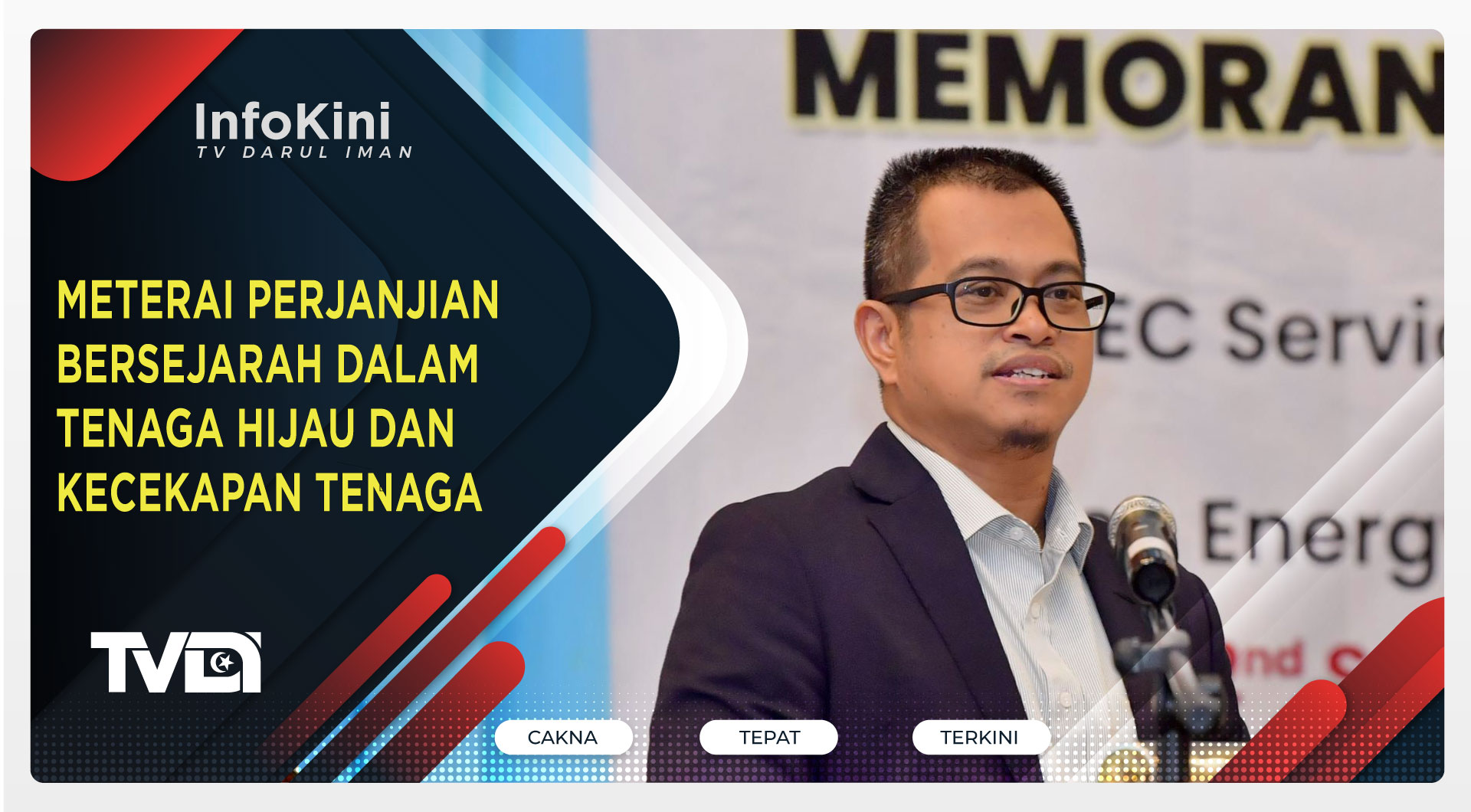 Meterai Perjanjian Bersejarah dalam Tenaga Hijau dan Kecekapan Tenaga