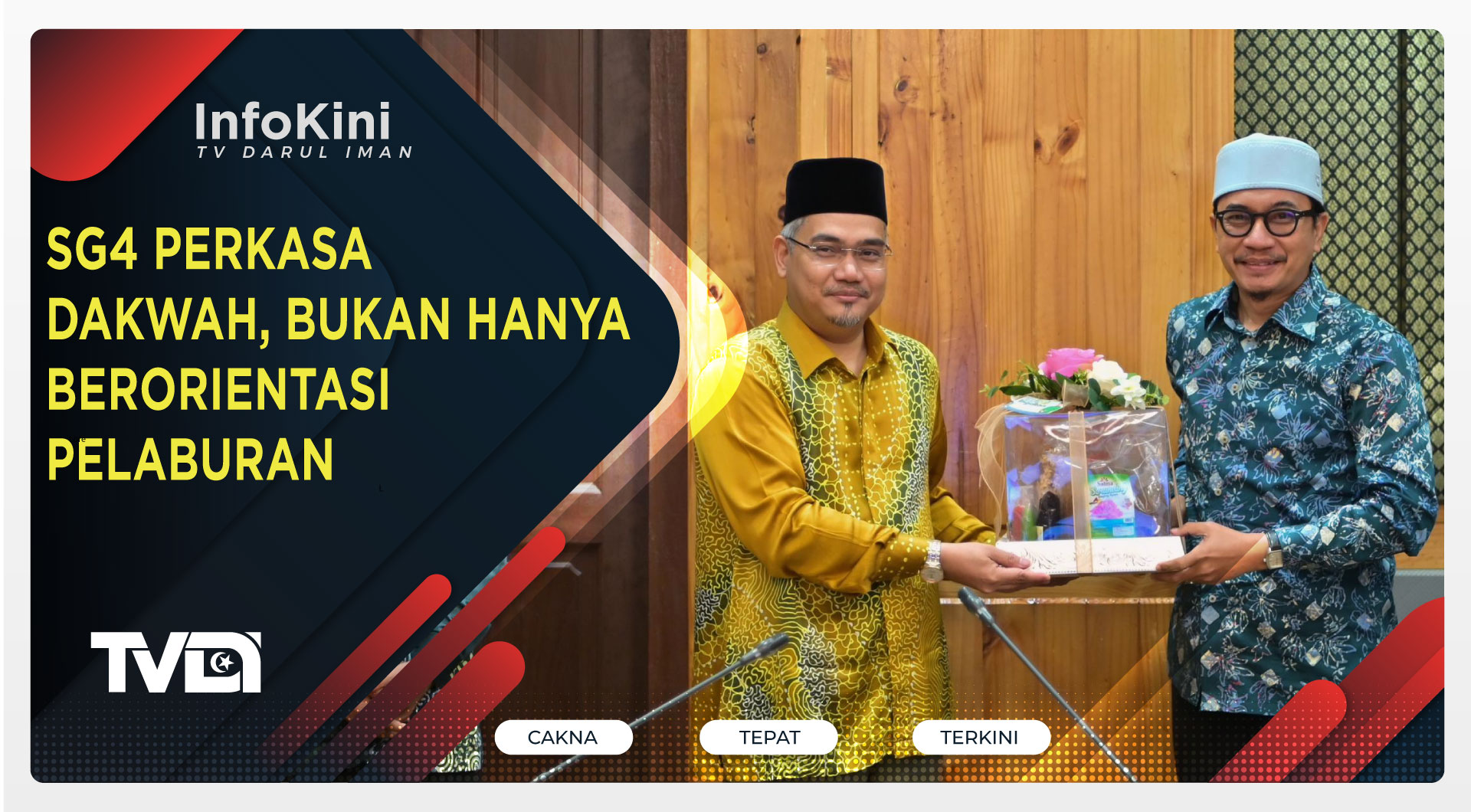 SG4 Perkasa Dakwah, Bukan Hanya Berorientasi Pelaburan