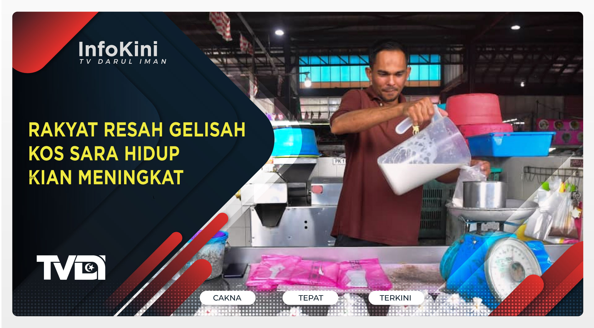 Rakyat Resah Gelisah Kos Sara Hidup Kian Meningkat