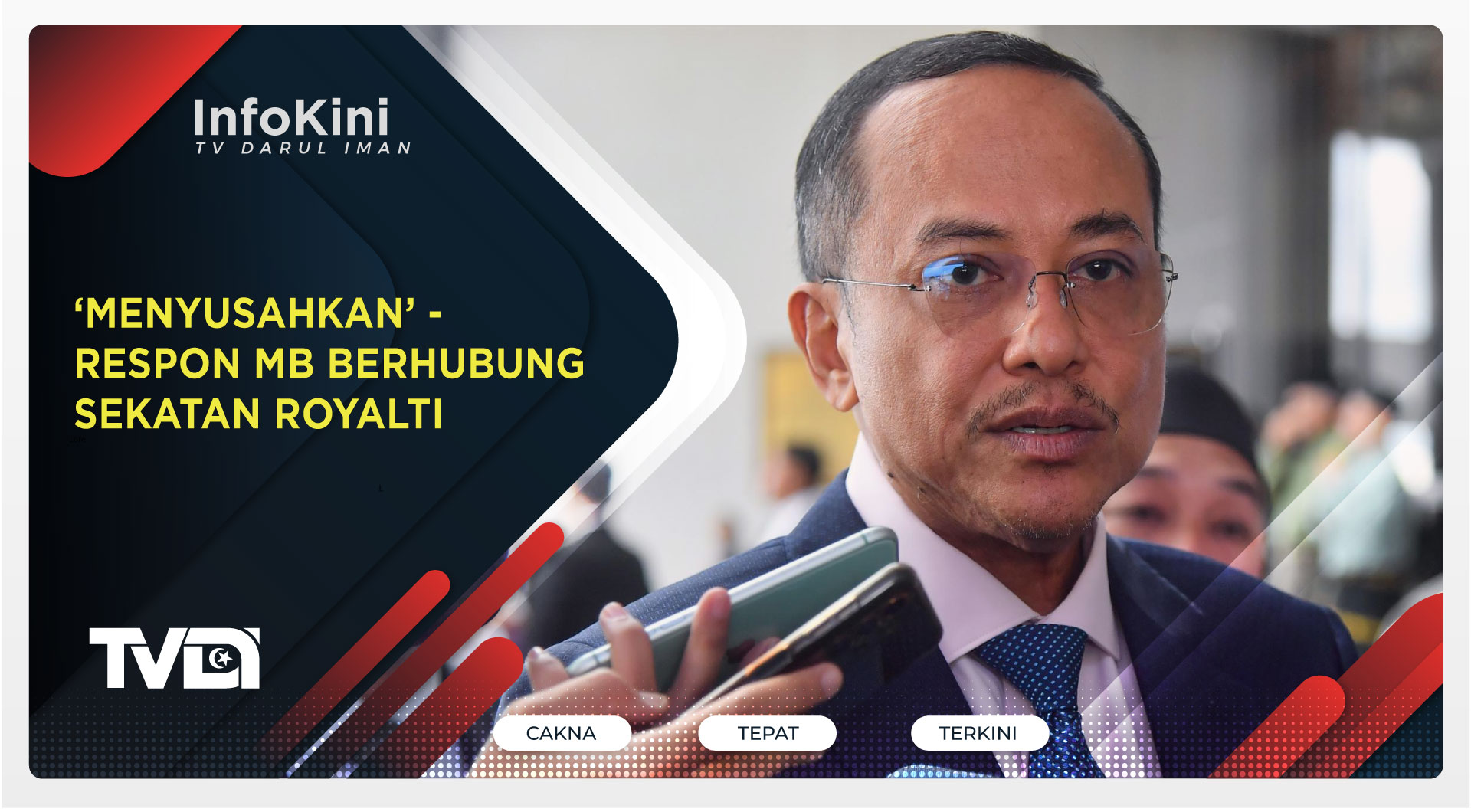 ‘Menyusahkan’ - Respon MB Berhubung Sekatan Royalti