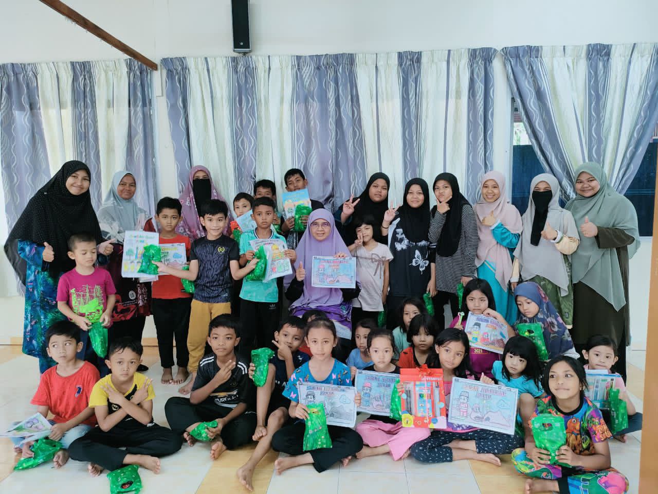 PPS Kebor Besar Sediakan Pelbagai Aktiviti Untuk Mangsa Banjir