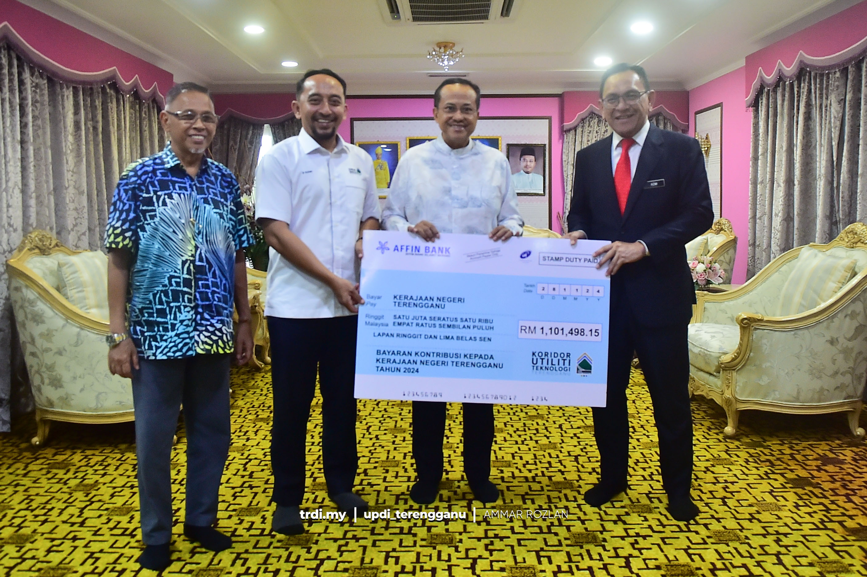 KUTT Bayar Royalti RM1.1 Juta kepada Kerajaan Terengganu