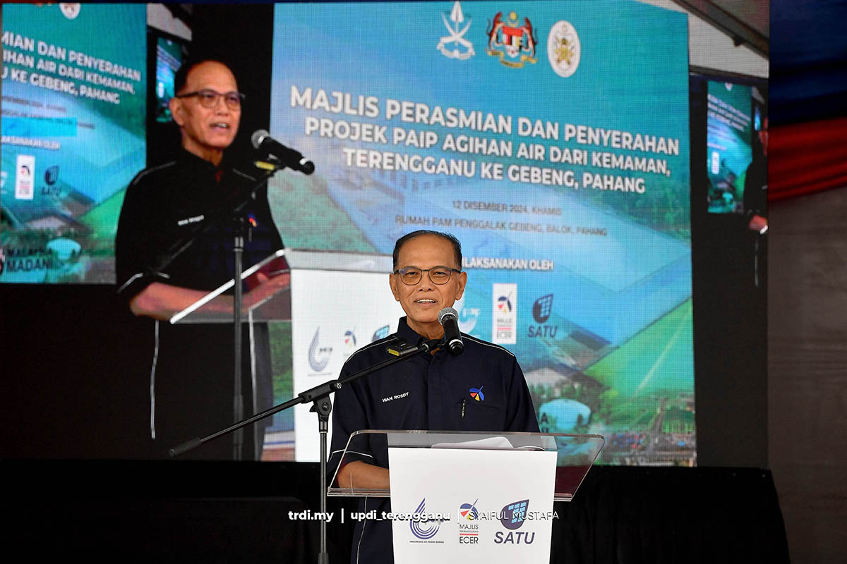 Pahang Rayu Terengganu Kurangkan Harga Jual Air