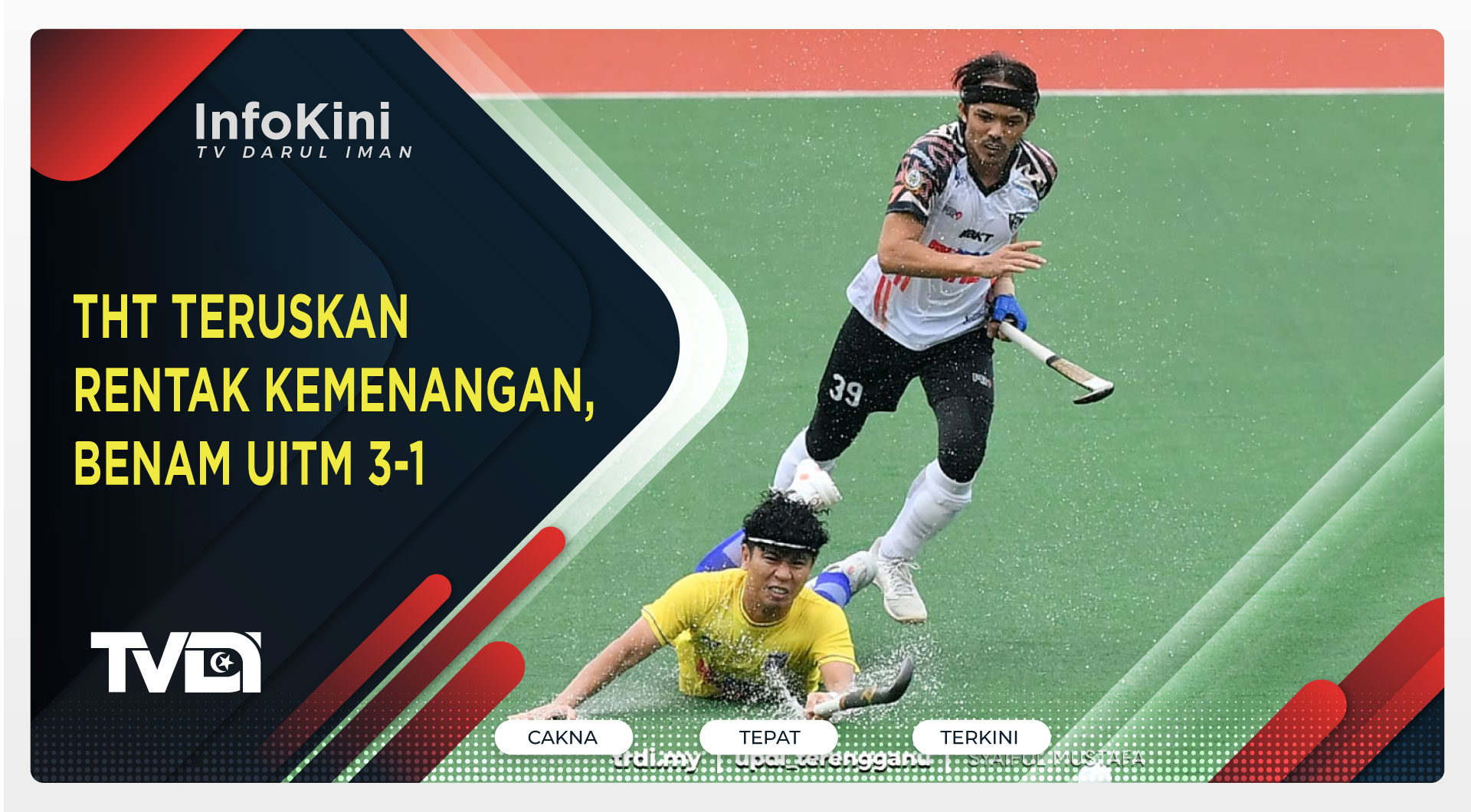 THT Teruskan Rentak Kemenangan, Benam UITM 3-1