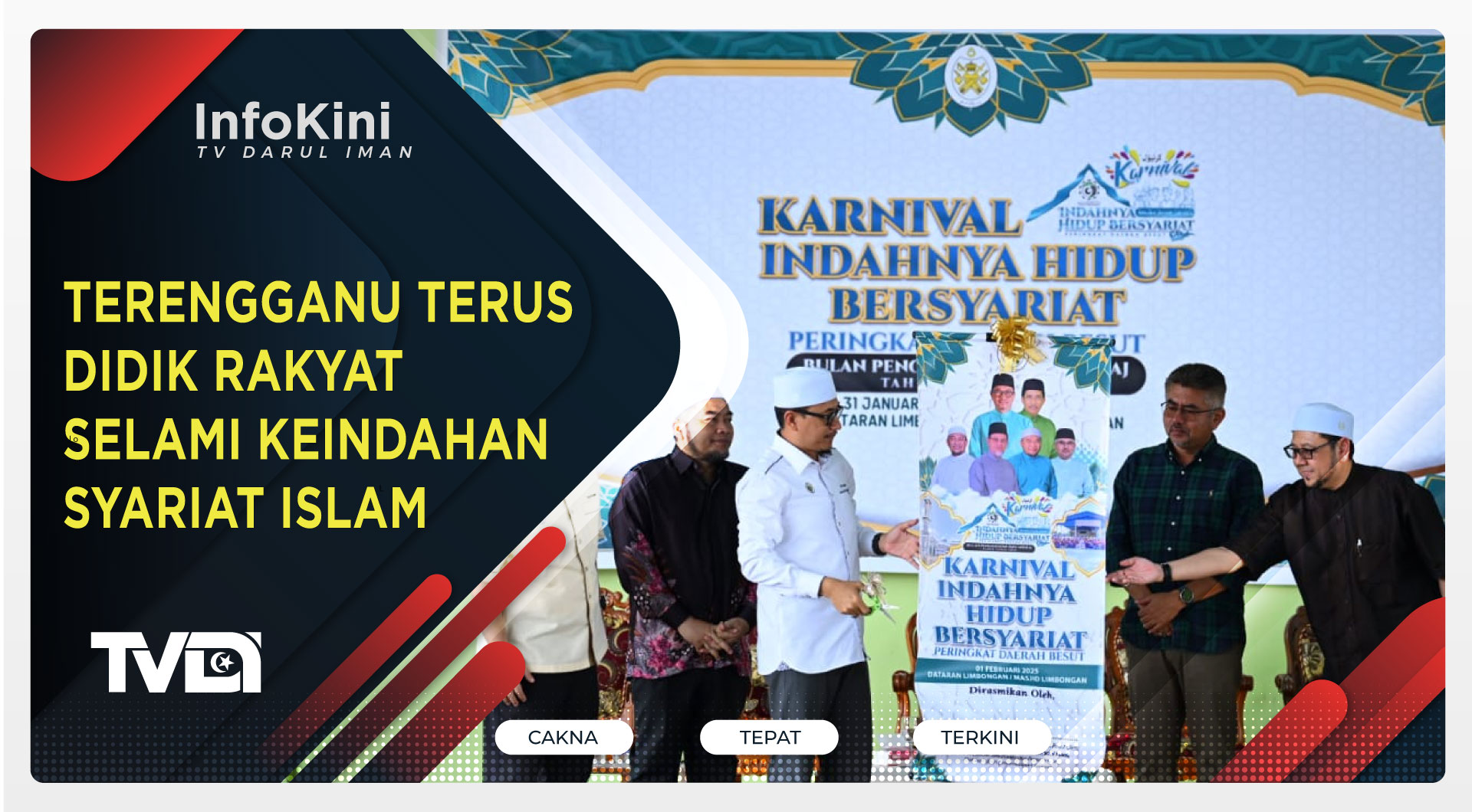 Terengganu Terus Didik Rakyat Selami Keindahan Syariat Islam