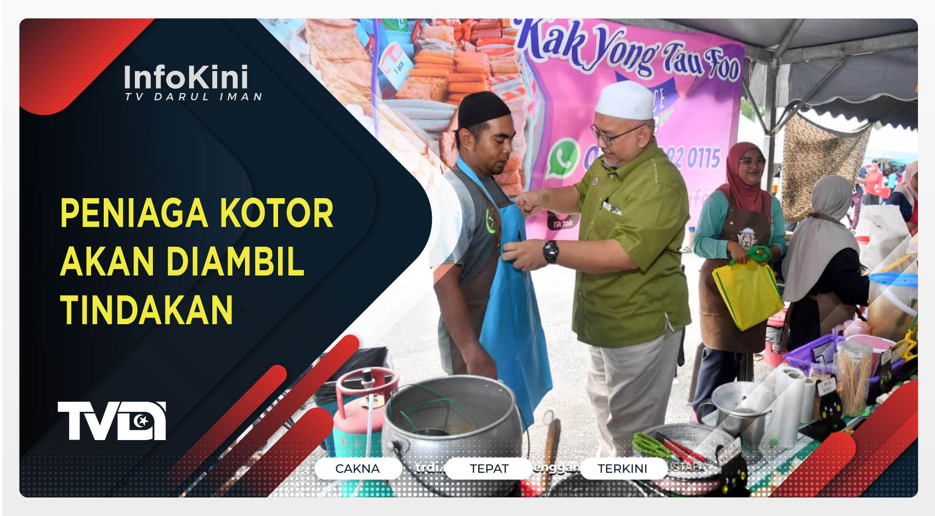 Peniaga Kotor Akan Diambil Tindakan