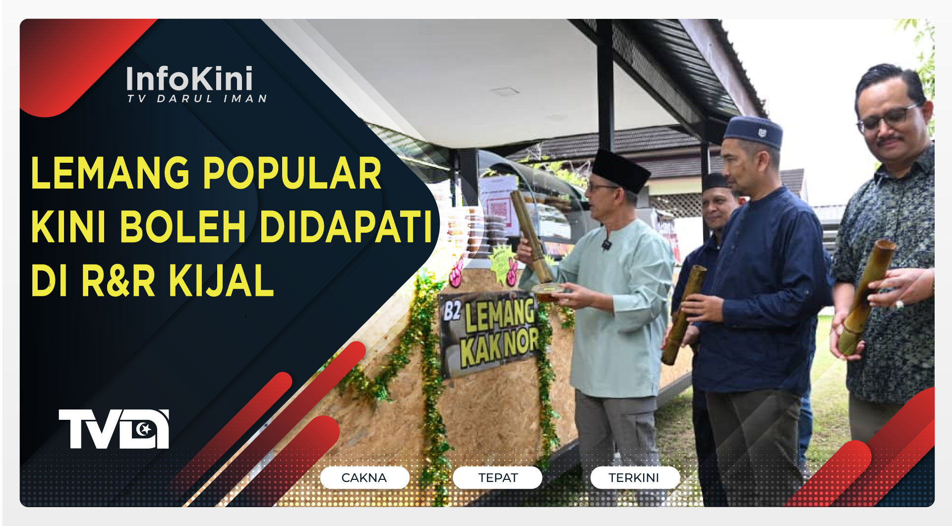 Lemang Popular Kini Boleh Didapati Di R&R Kijal
