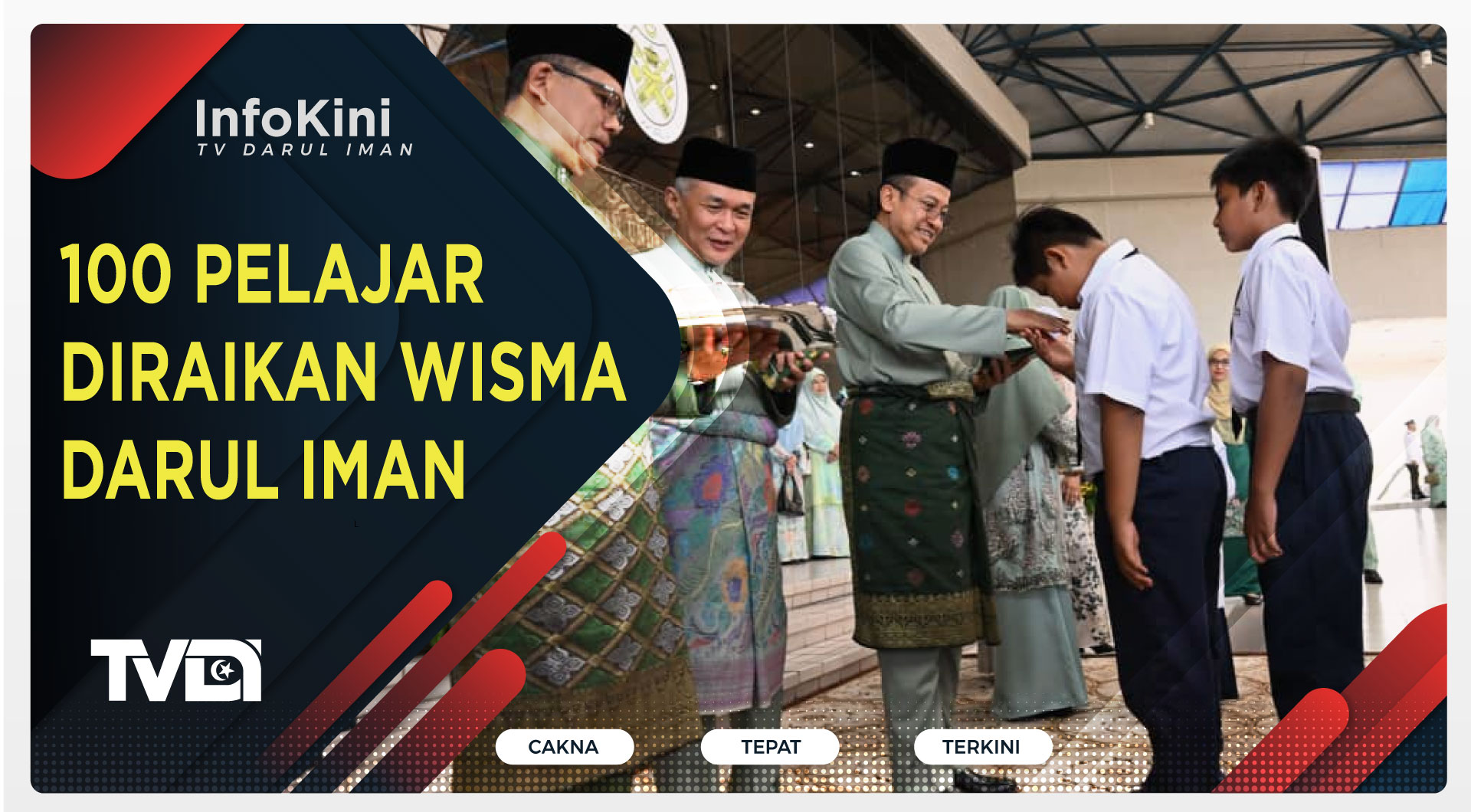 100 Pelajar Diraikan Wisma Darul Iman
