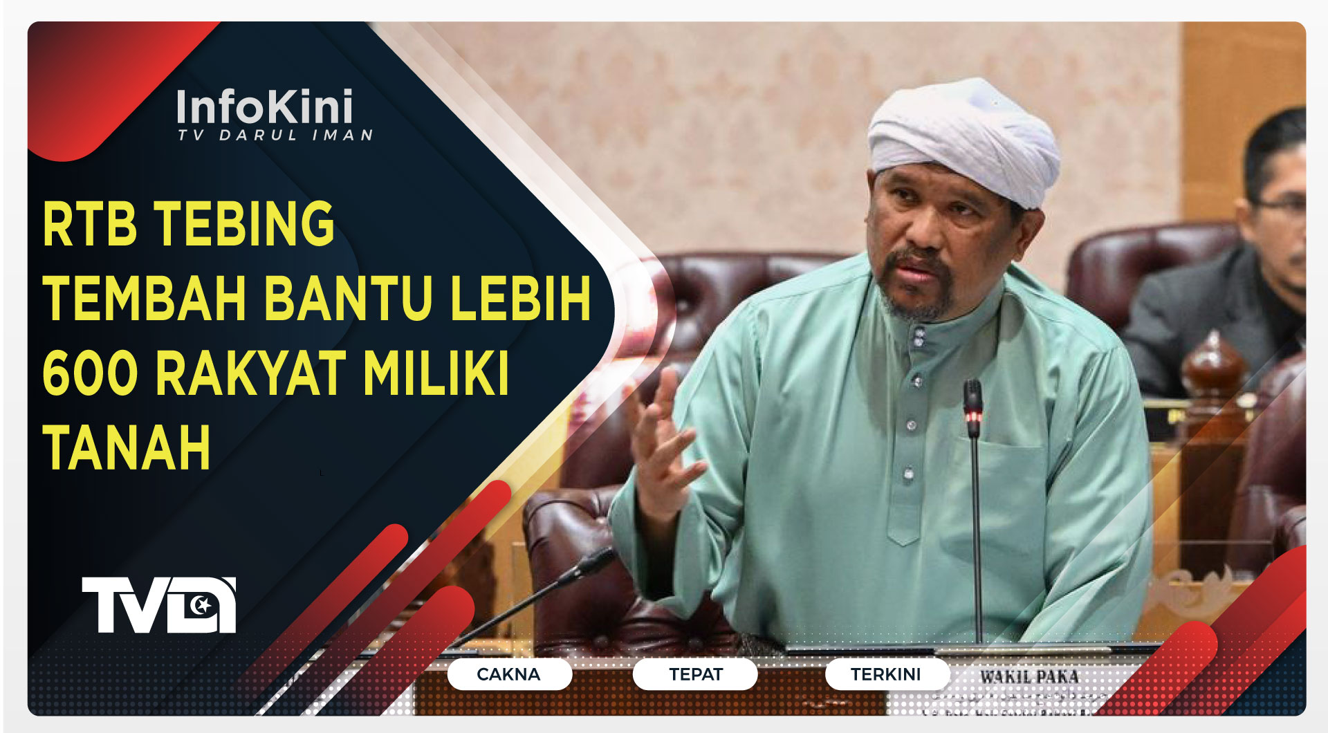 RTB Tebing Tembah Bantu Lebih 600 Rakyat Miliki Tanah